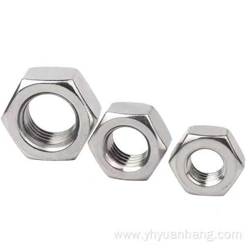 Stainless steel hex Plain Lock Nut